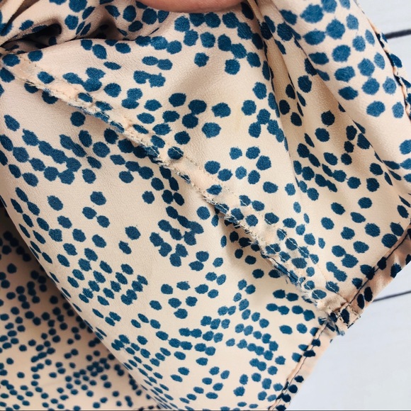 COLLECTIVE CONCEPTS | Straps Polka Dot Blouse - Picture 4 of 5